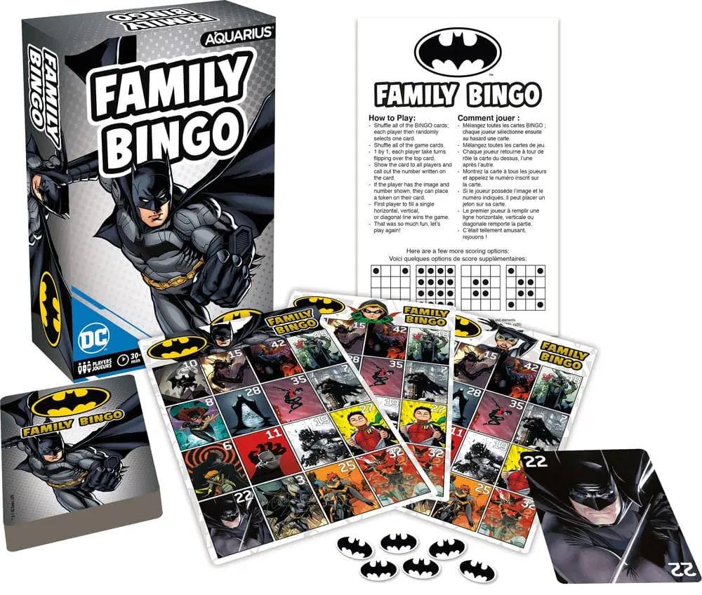 DC Comics Društvena igra Obiteljski Bingo Batman *English Version* fotografija proizvoda