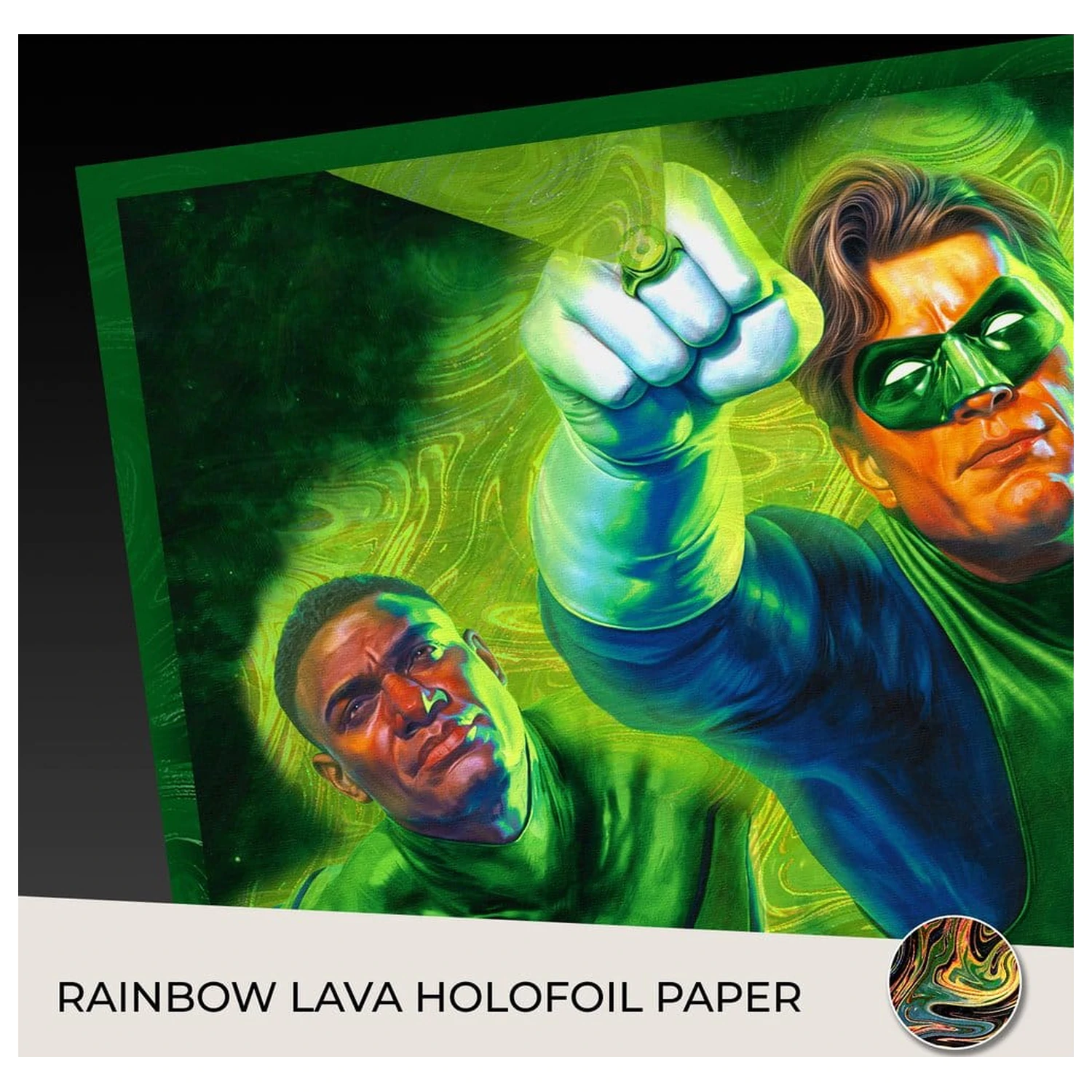 DC Comics umjetnički print Green Lantern 61 x 41 cm - neuokvireno fotografija proizvoda
