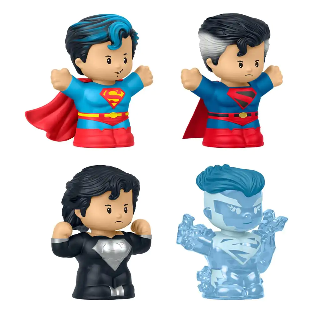 DC Comics Fisher-Price Little People Collector Mini Figurice pakiranje od 4 Superman: Through the Ages 7 cm fotografija proizvoda