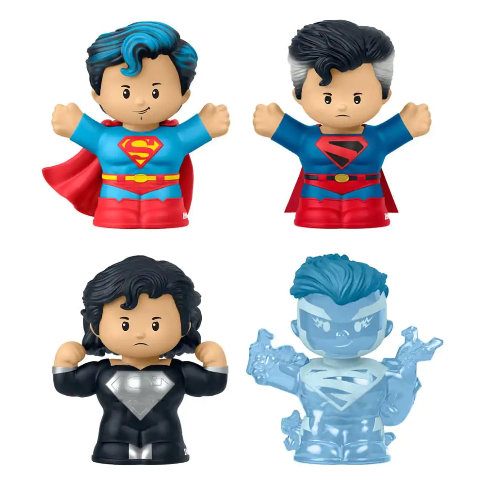 DC Comics Fisher-Price Little People Collector Mini Figurice pakiranje od 4 Superman: Through the Ages 7 cm fotografija proizvoda