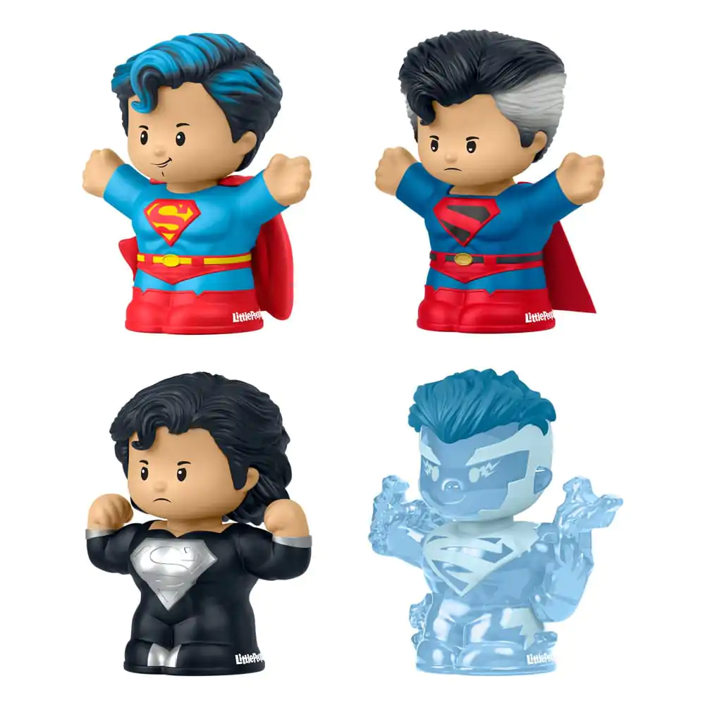 DC Comics Fisher-Price Little People Collector Mini Figurice pakiranje od 4 Superman: Through the Ages 7 cm fotografija proizvoda