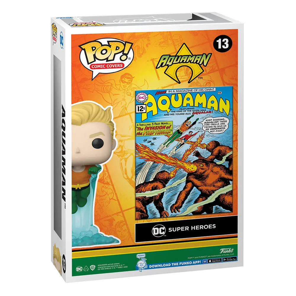 DC Comics POP! Omot stripa Vinilna figura Aquaman 9 cm fotografija proizvoda