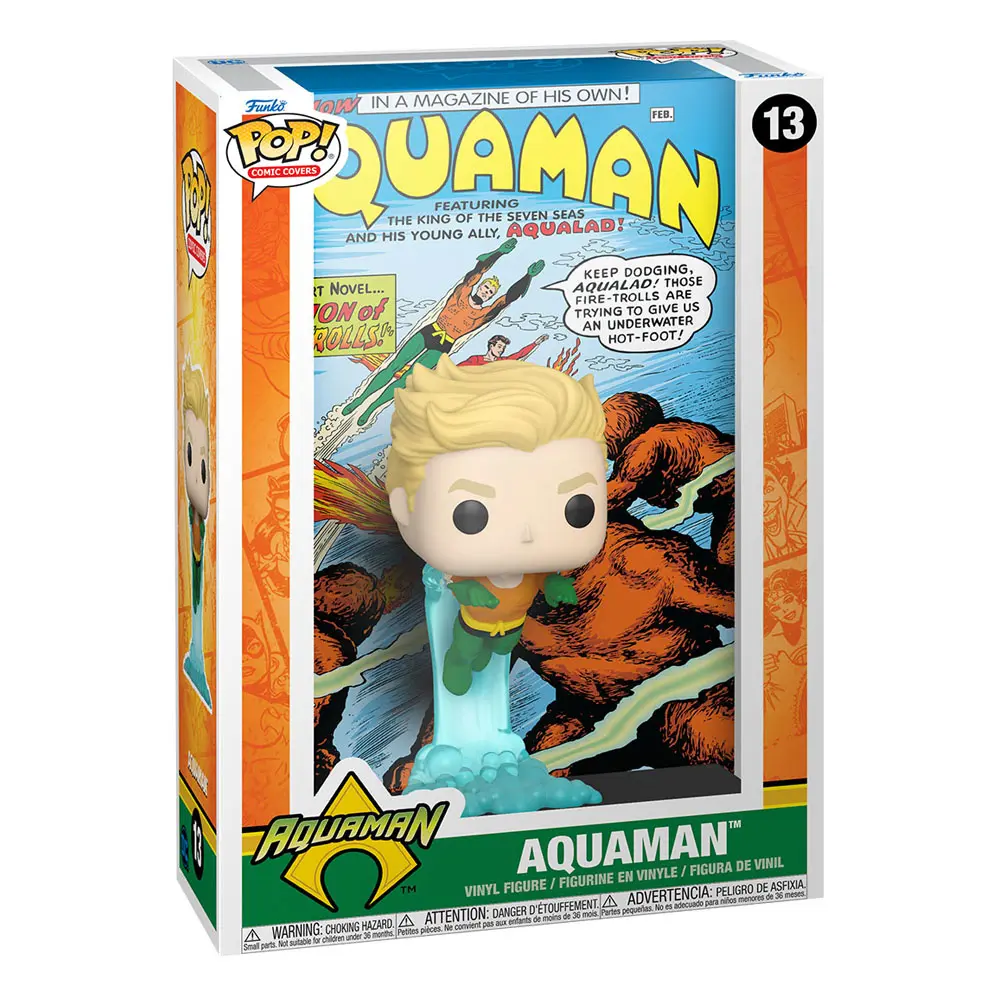 DC Comics POP! Omot stripa Vinilna figura Aquaman 9 cm fotografija proizvoda