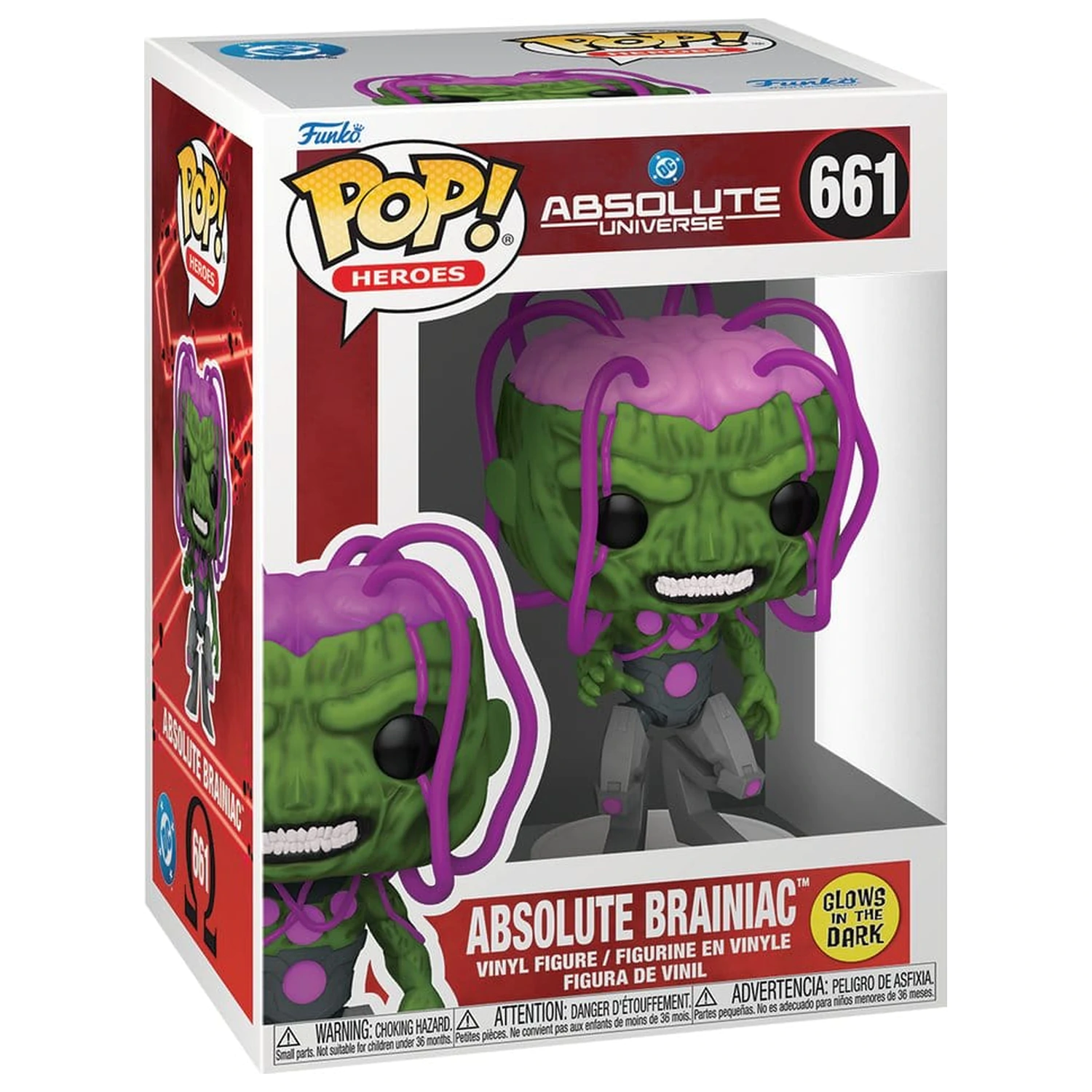 DC Comics Funko POP! Comics vinilna figura Brainiac 9 cm fotografija proizvoda