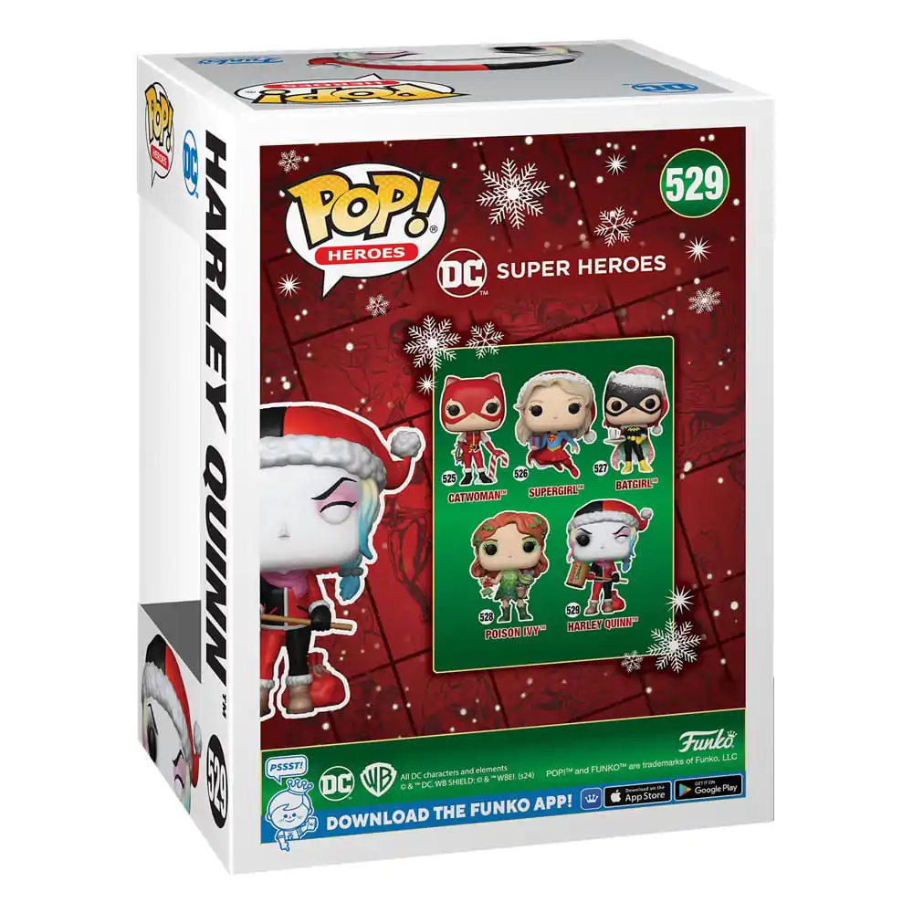 DC Comics Funko POP! Heroes vinilna figura Holiday '24 - Harley 9 cm fotografija proizvoda