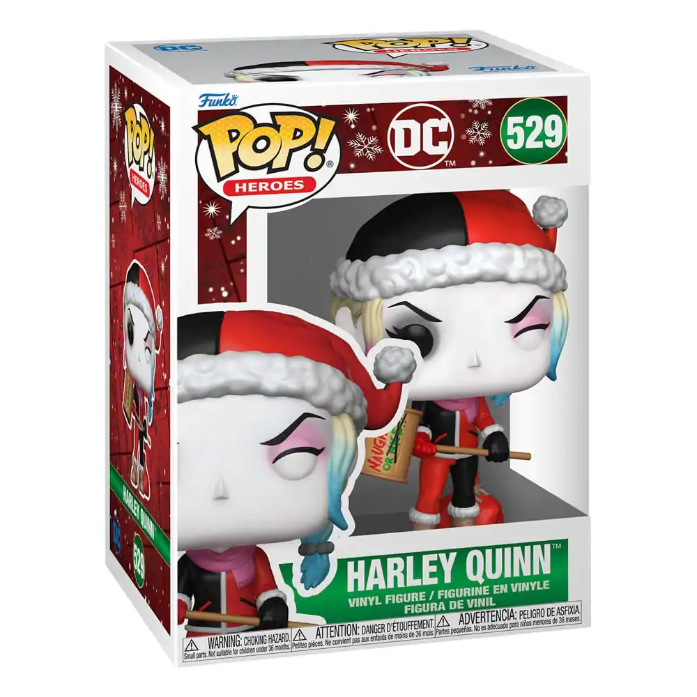 DC Comics Funko POP! Heroes vinilna figura Holiday '24 - Harley 9 cm fotografija proizvoda