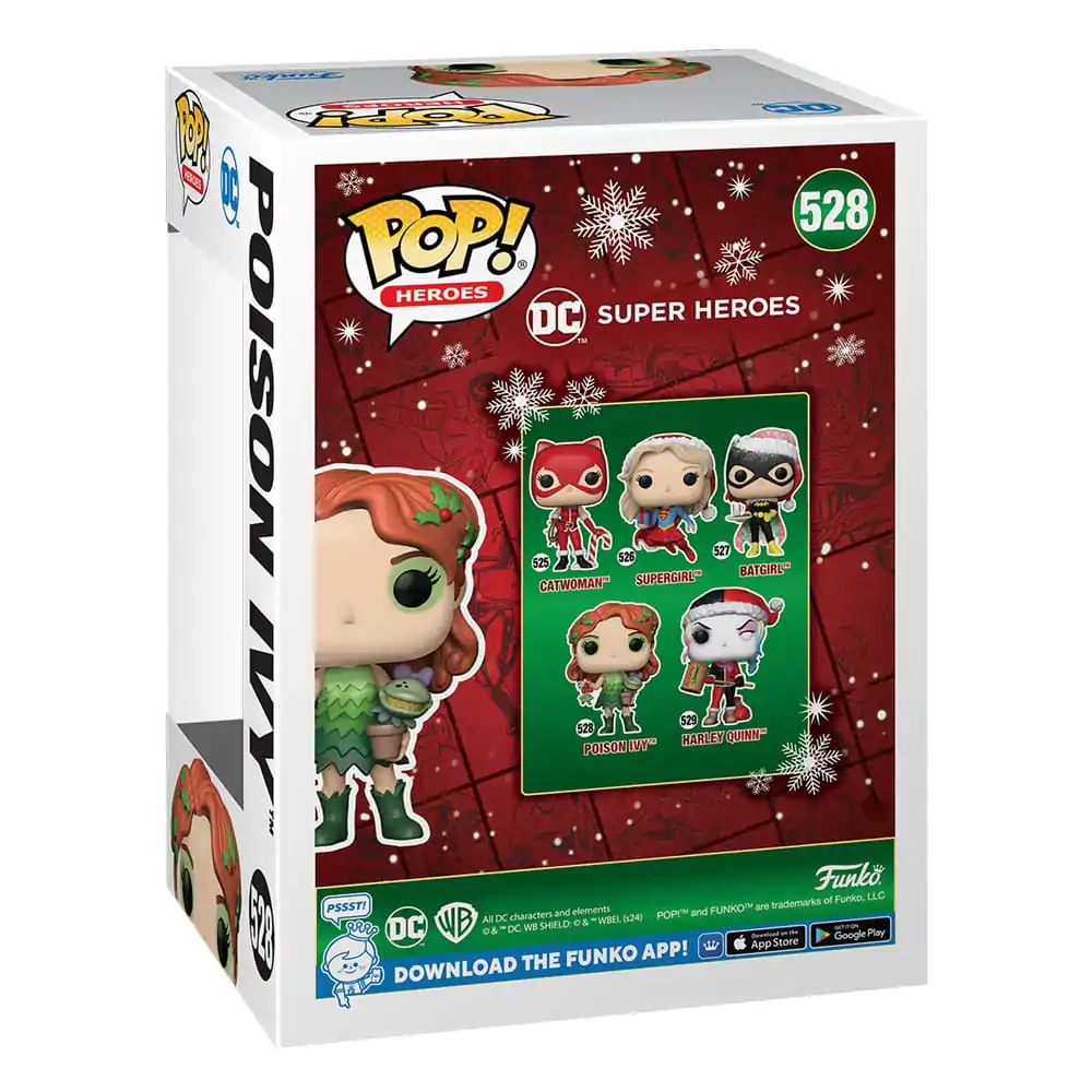 DC Comics Funko POP! Heroes Vinil figura Holiday '24- Poison Ivy 9 cm fotografija proizvoda