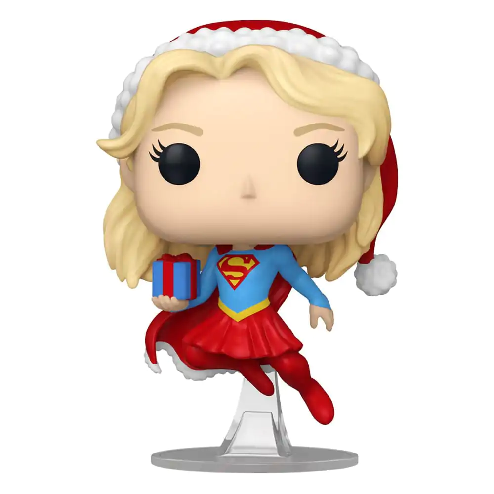 DC Comics Funko POP! Heroes Vinyl figura Holiday '24- Supergirl 9 cm fotografija proizvoda