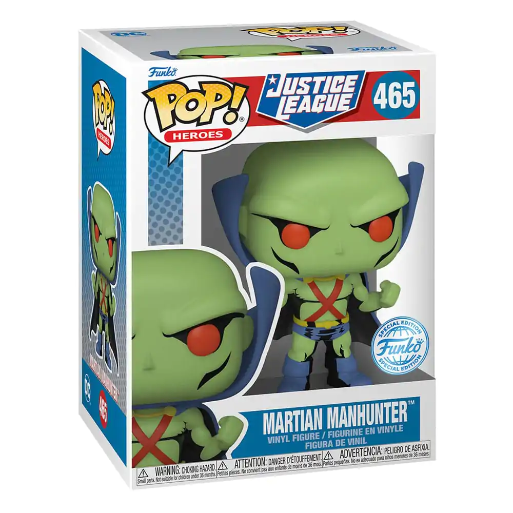 DC Comics POP! Heroes Vinilna Figura JL Comic - Martian Manhunter 9 cm fotografija proizvoda