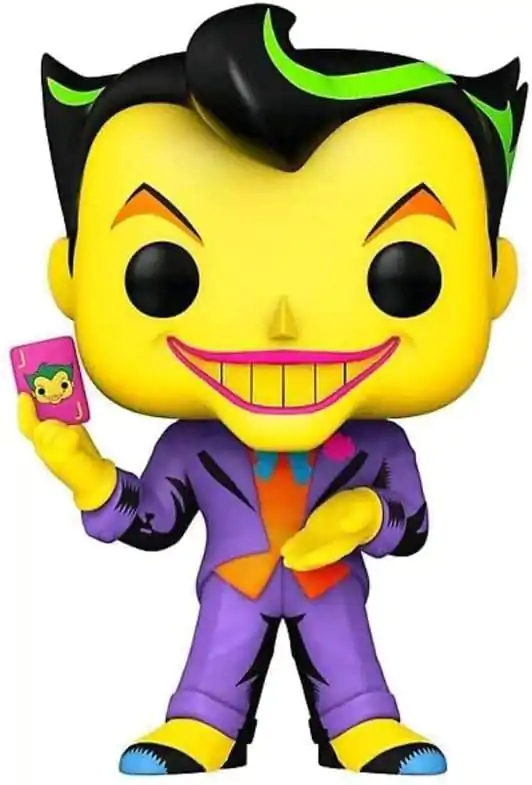 DC Comics Funko POP! Heroes Vinyl figura Joker (Black Light) 9 cm fotografija proizvoda