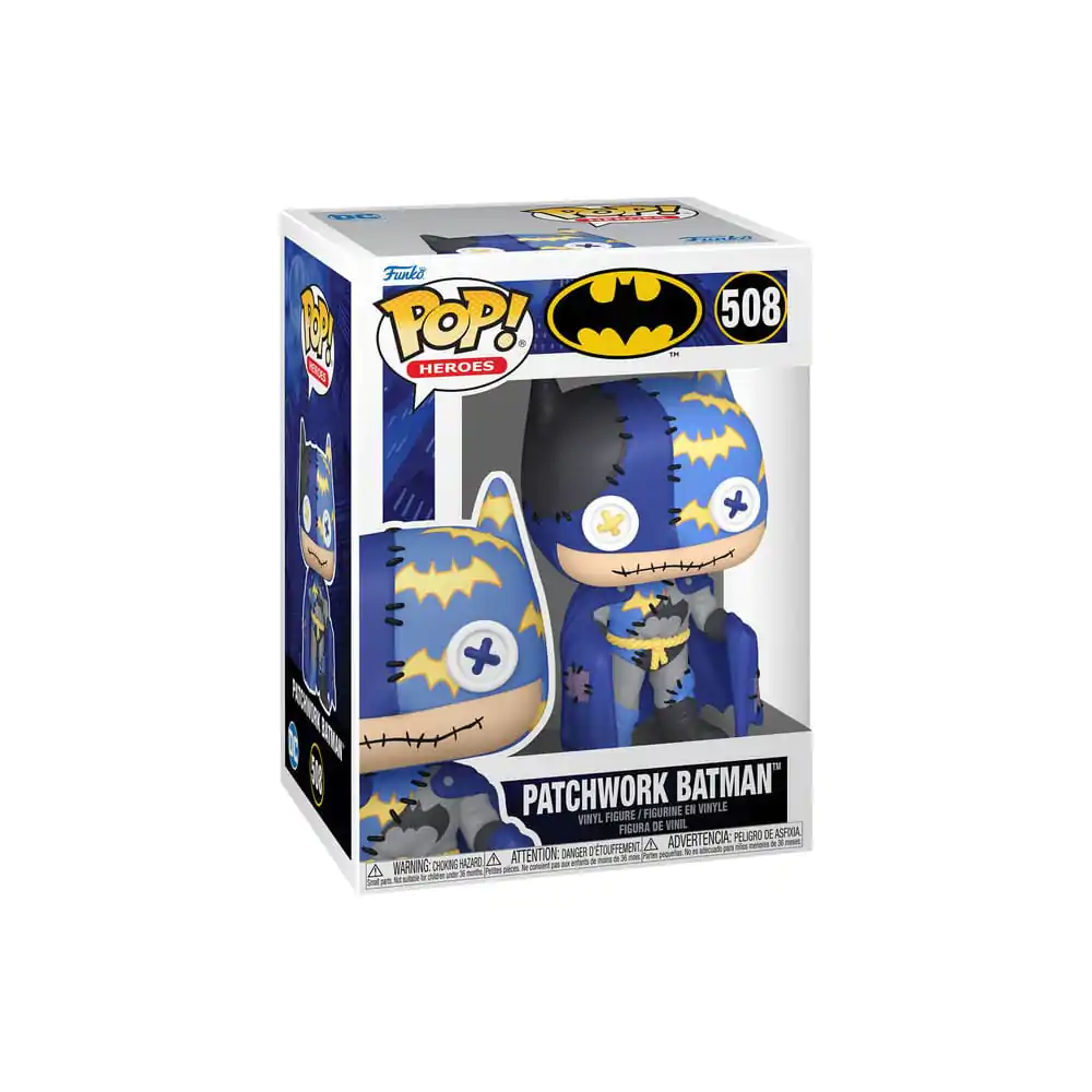 DC Comics Funko POP! Movies Vinilna figura Patchwork - Batman 9 cm fotografija proizvoda