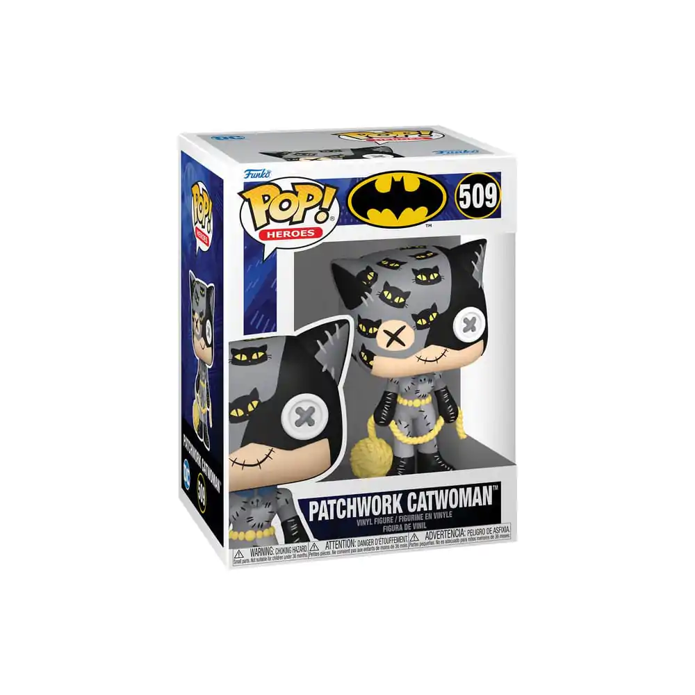 DC Comics Funko POP! Movies Vinilna Figura Patchwork - Catwoman 9 cm fotografija proizvoda