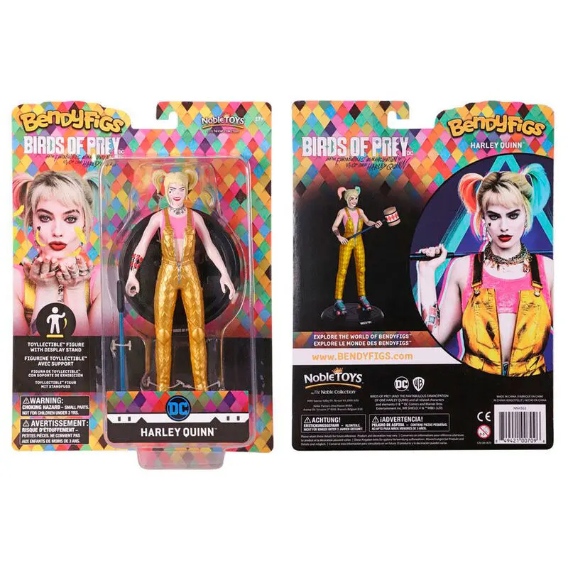 DC Comics Bendyfigs Savitljiva Figura Harley Quinn BOP s Maljem 19 cm fotografija proizvoda