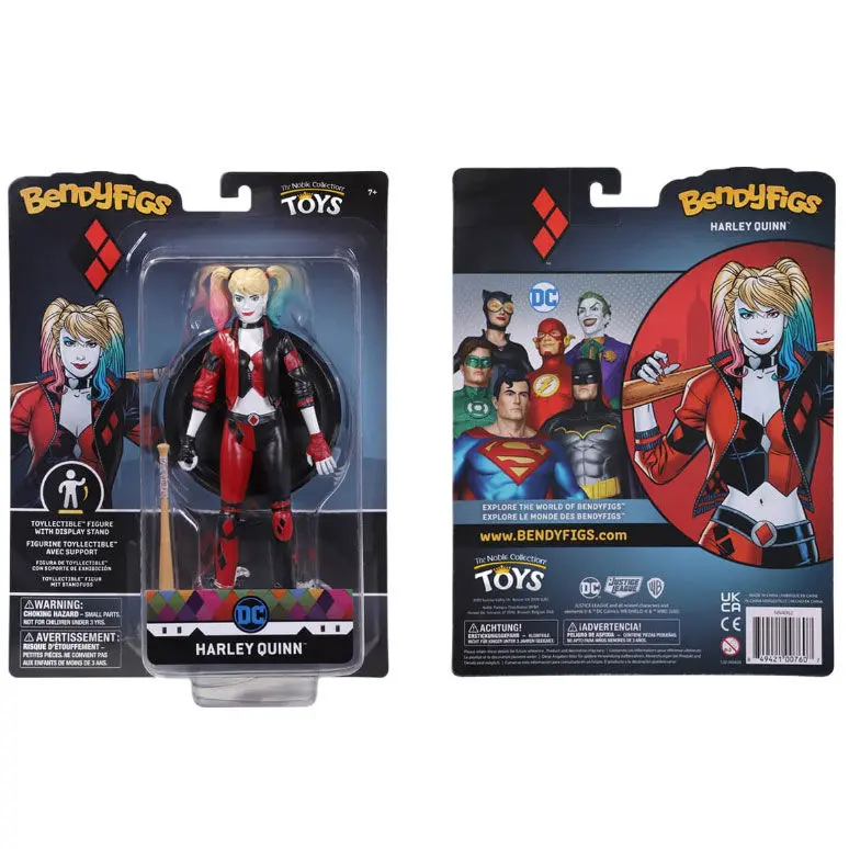 DC Comics Bendyfigs Savitljiva figura Harley Quinn Rebirth 19 cm fotografija proizvoda