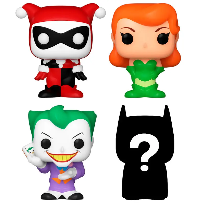 DC Bitty POP! Vinilna figura 4-Pack Harley Quinn 2,5 cm fotografija proizvoda