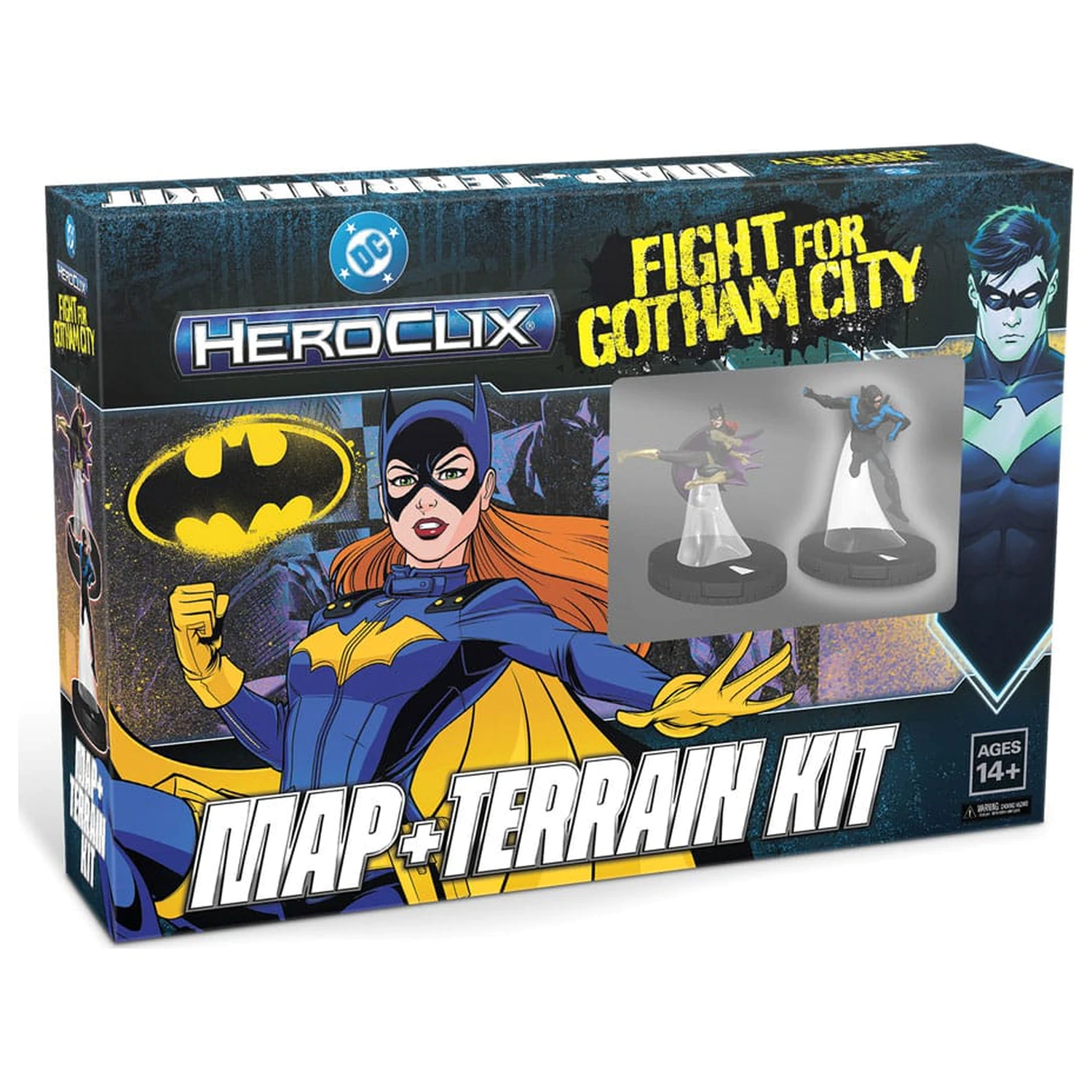 Dc Comics HeroClix: Fight for Gotham City Komplet karte i terena fotografija proizvoda
