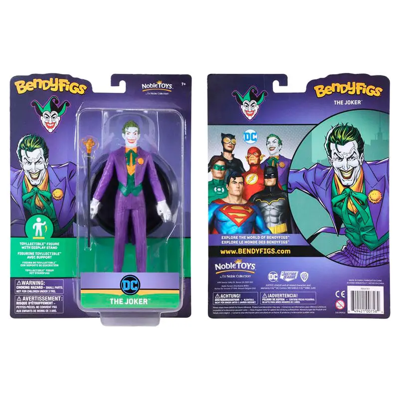 DC Comics Bendyfigs Savitljiva Figura Joker 19 cm fotografija proizvoda