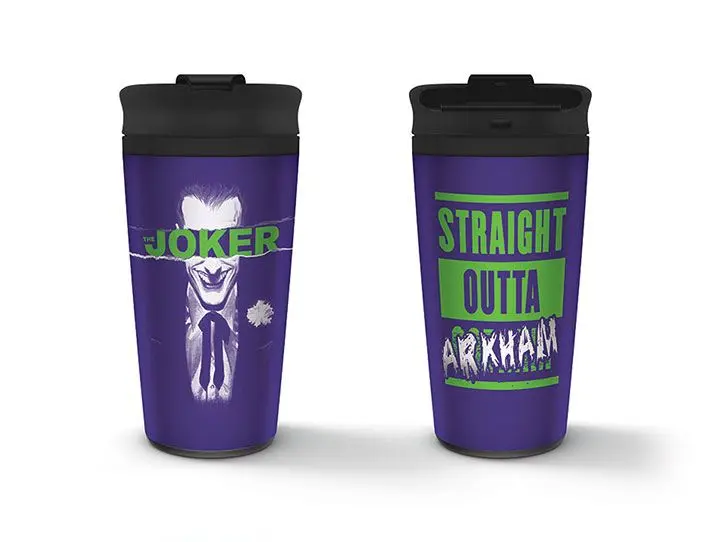 DC Comics Travel Mug Joker Straight Outta Gotham - putna šalica fotografija proizvoda