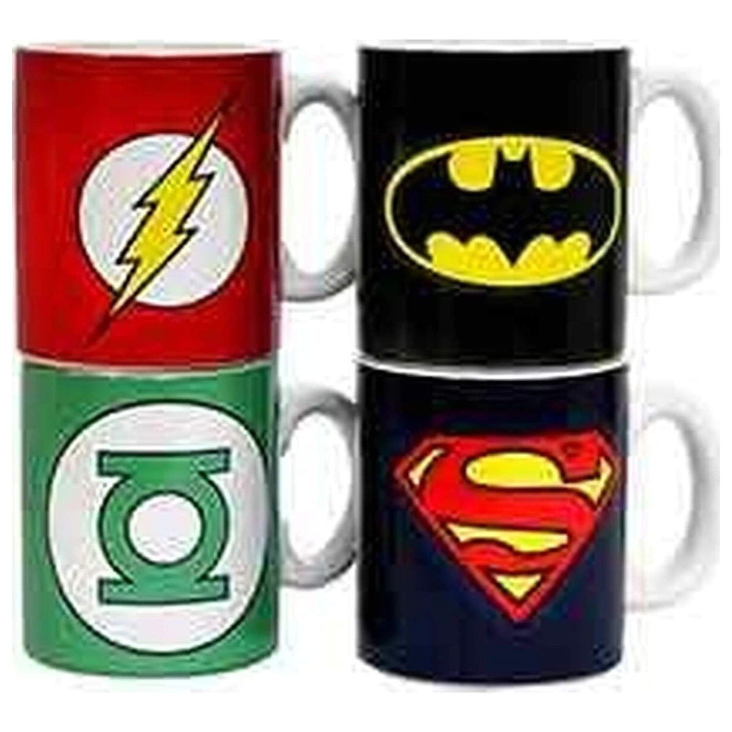 DC Comics Keramičke Mini Šalice za kavu s logotipima 8 cm Set fotografija proizvoda
