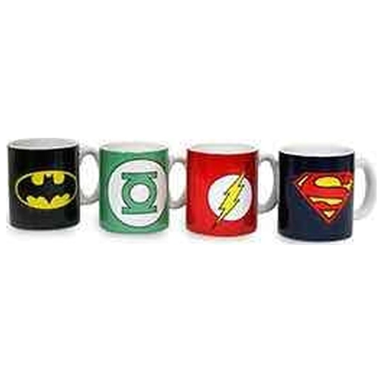 DC Comics Keramičke Mini Šalice za kavu s logotipima 8 cm Set fotografija proizvoda