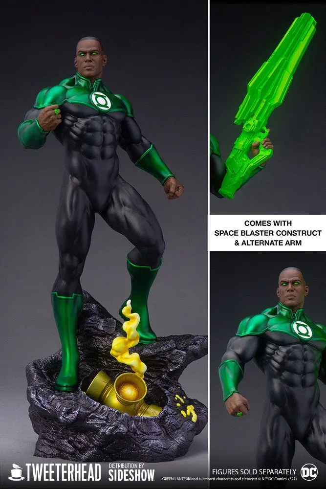 DC Comics Maketa 1/6 John Stewart - Green Lantern 52 cm fotografija proizvoda