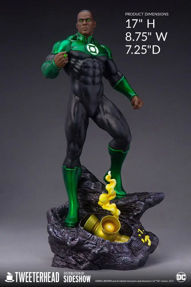 DC Comics Maketa 1/6 John Stewart - Green Lantern 52 cm fotografija proizvoda