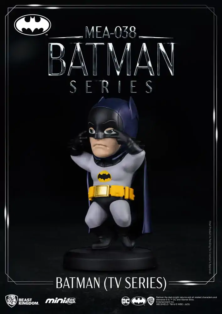 DC Comics Mini Egg Attack Figura Batman (1966 TV Series) 8 cm fotografija proizvoda