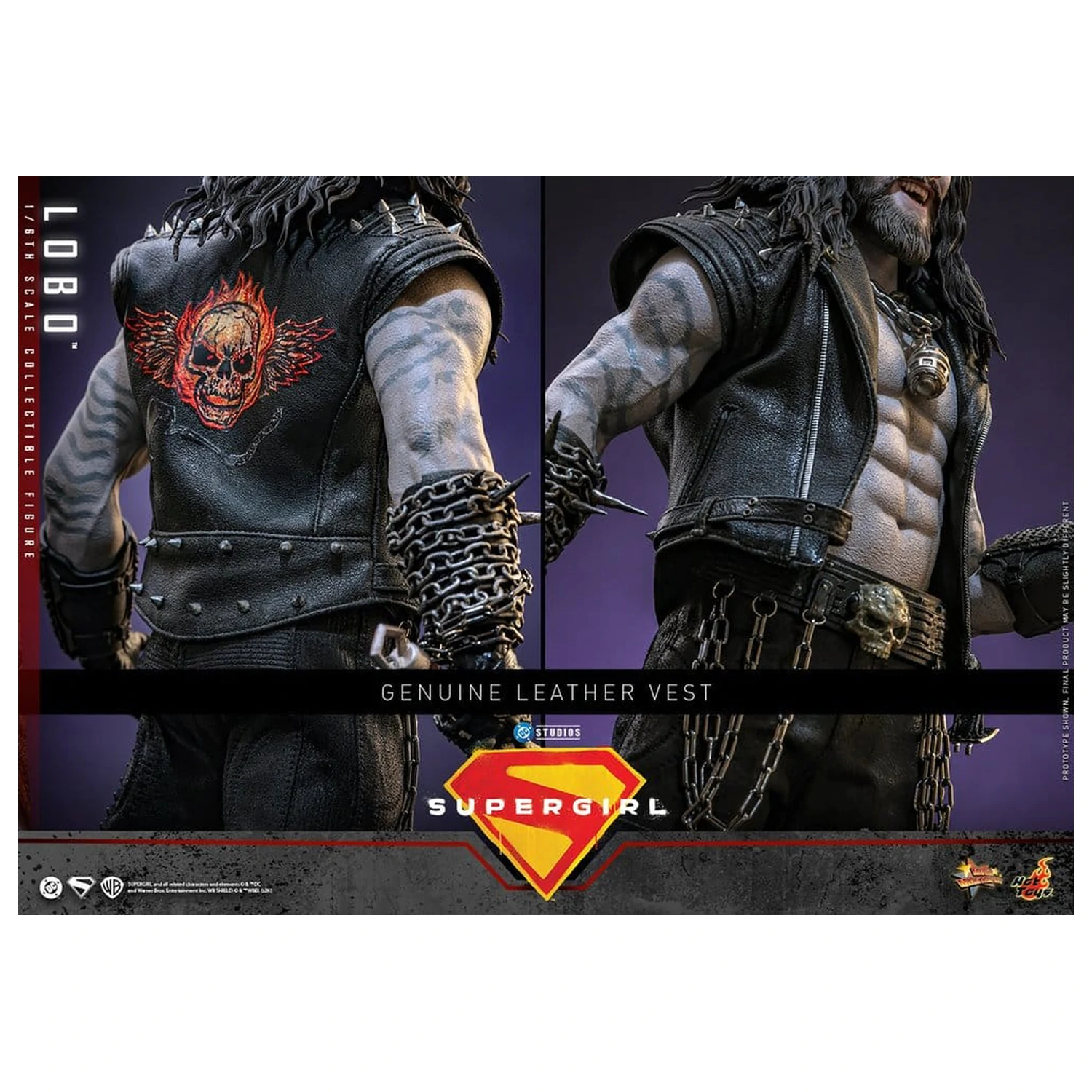 DC Comics Movie Masterpiece akcijska figura 1/6 Lobo 33 cm fotografija proizvoda