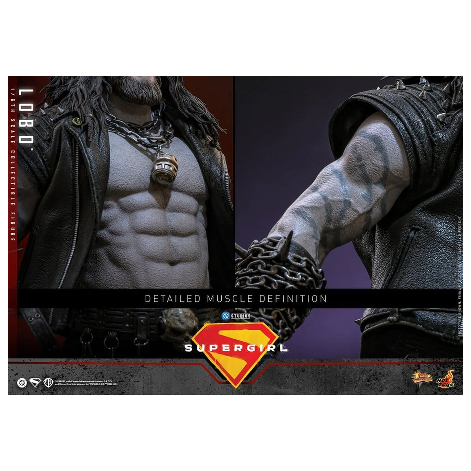 DC Comics Movie Masterpiece akcijska figura 1/6 Lobo 33 cm fotografija proizvoda