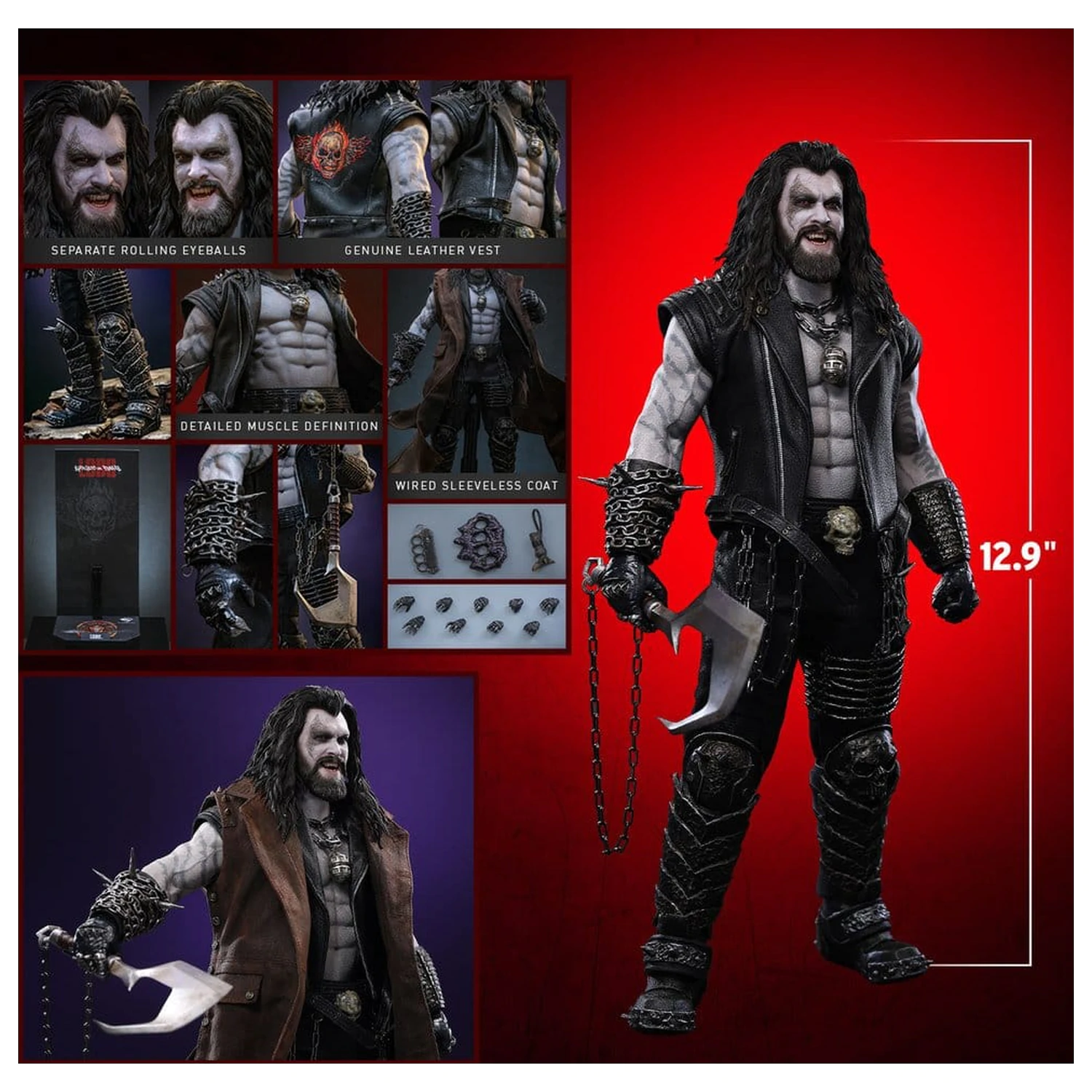 DC Comics Movie Masterpiece akcijska figura 1/6 Lobo 33 cm fotografija proizvoda