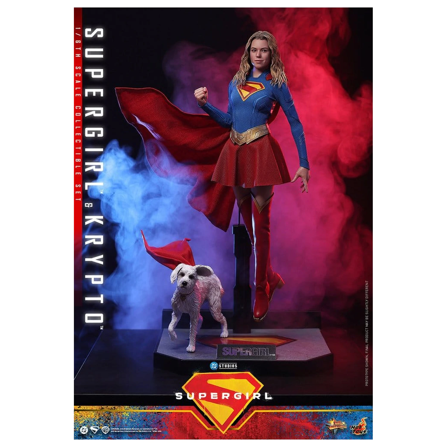 DC Comics Movie Masterpiece set akcijskih figura Supergirl & Krypto 28 cm fotografija proizvoda