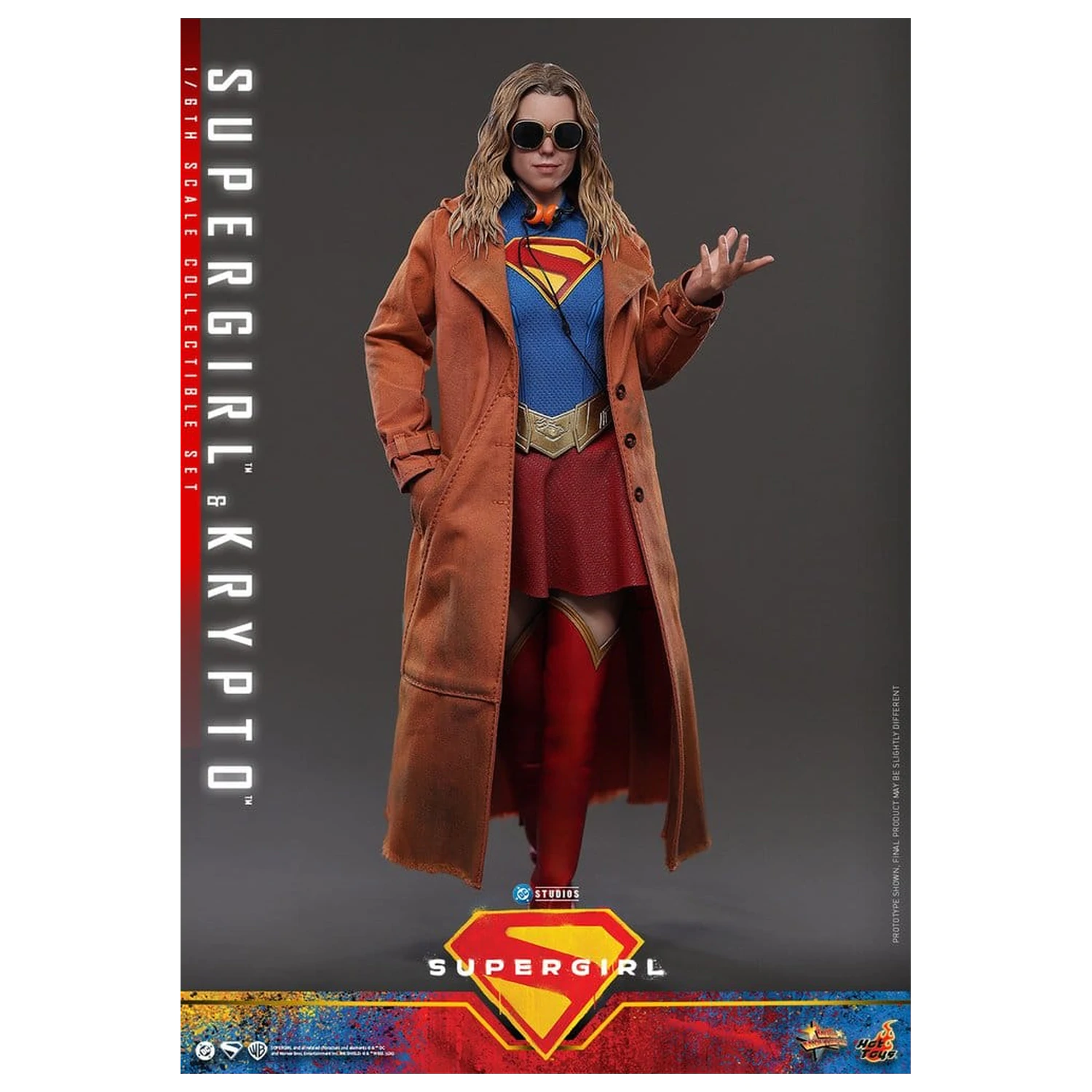 DC Comics Movie Masterpiece set akcijskih figura Supergirl & Krypto 28 cm fotografija proizvoda