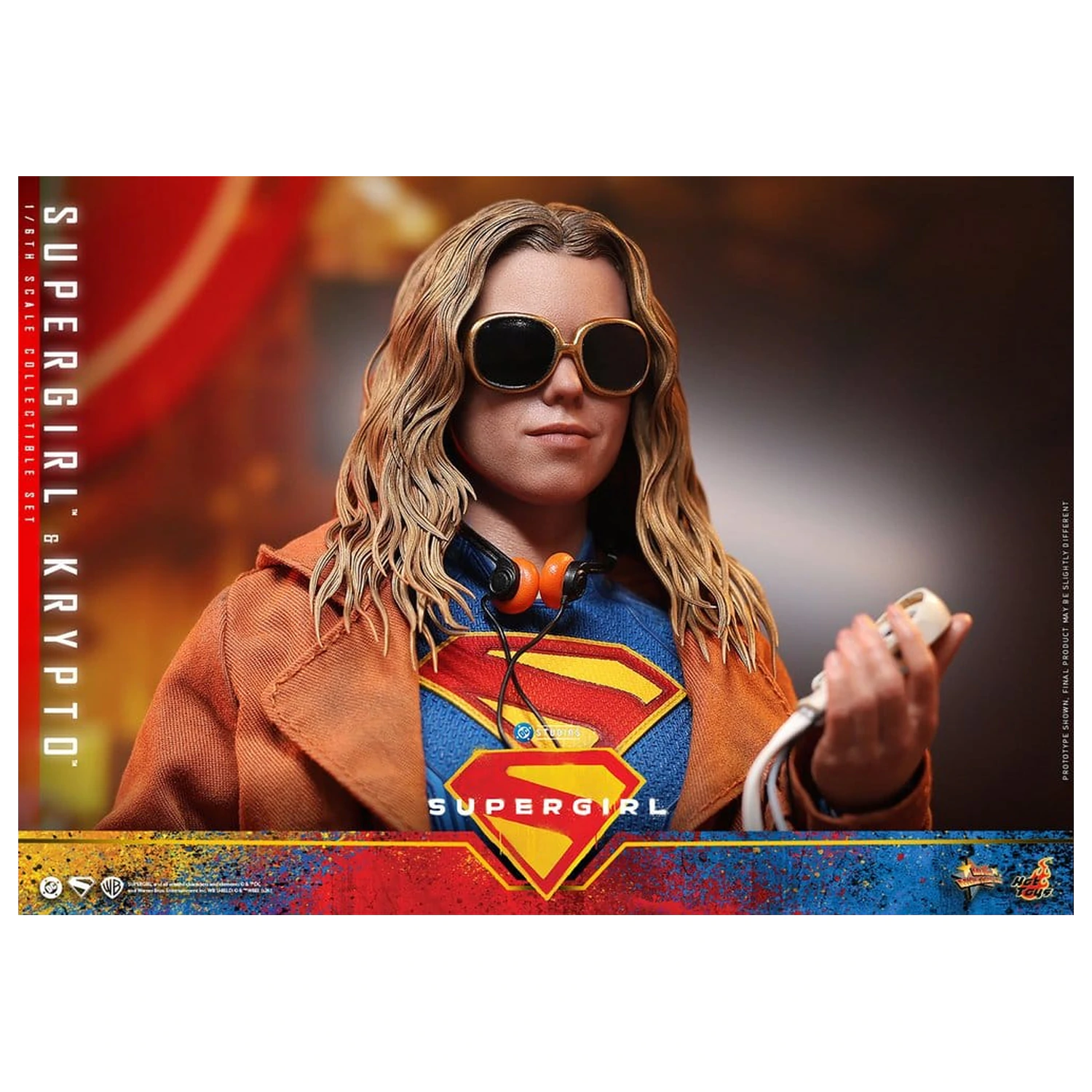 DC Comics Movie Masterpiece set akcijskih figura Supergirl & Krypto 28 cm fotografija proizvoda