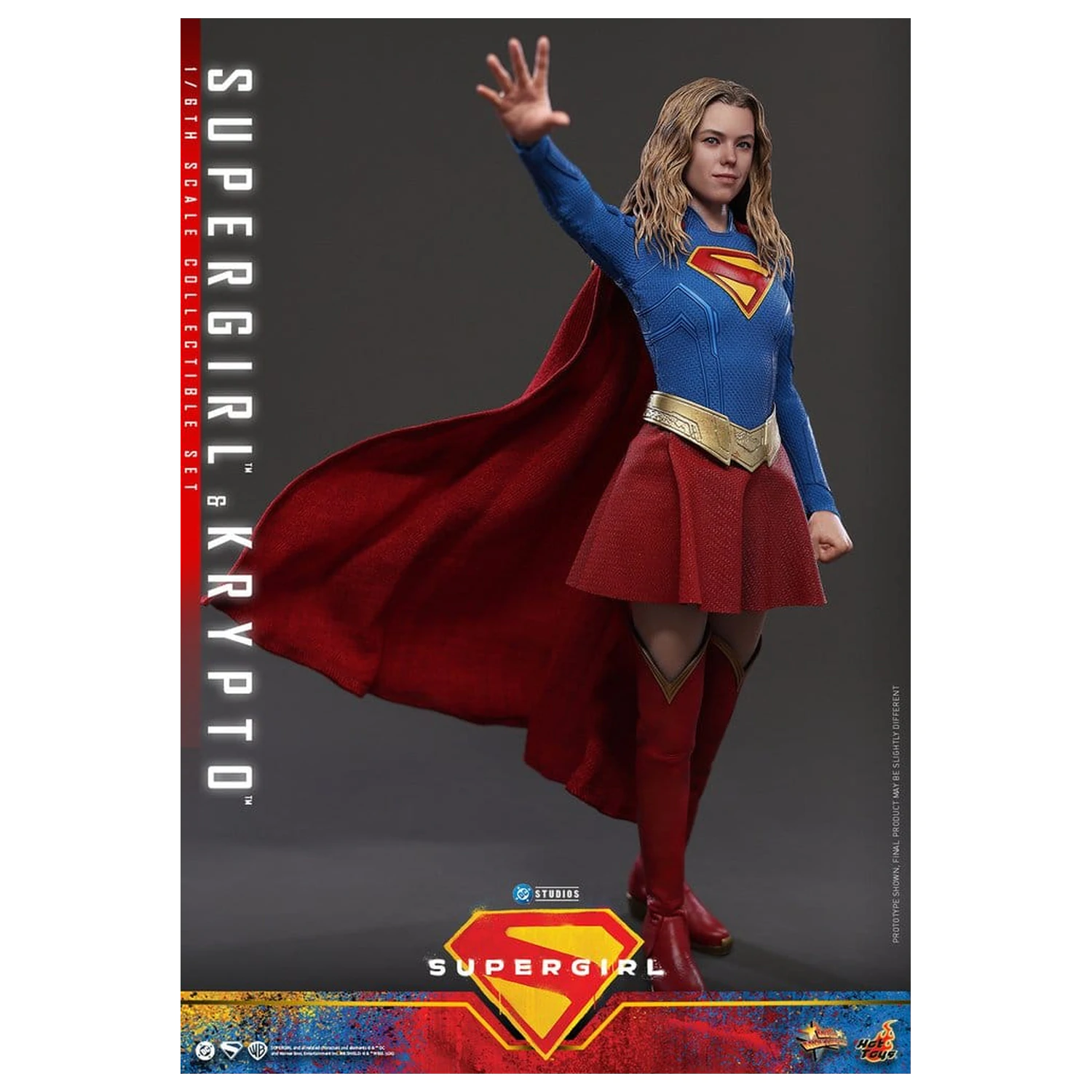 DC Comics Movie Masterpiece set akcijskih figura Supergirl & Krypto 28 cm fotografija proizvoda