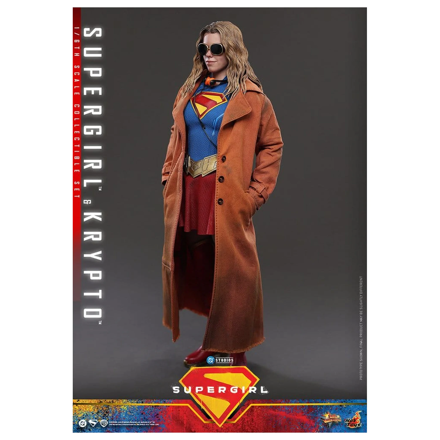 DC Comics Movie Masterpiece set akcijskih figura Supergirl & Krypto 28 cm fotografija proizvoda