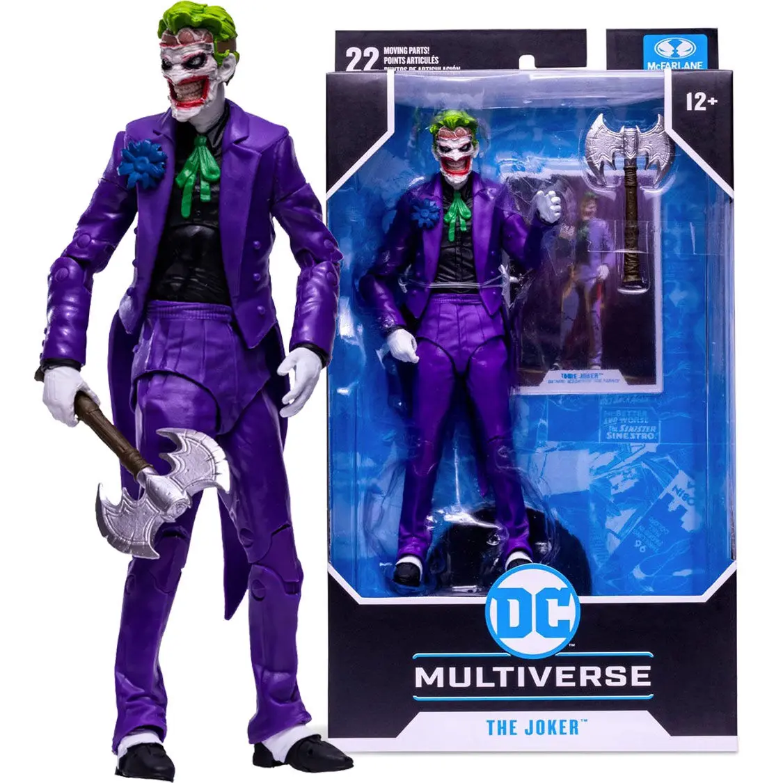 DC Multiverse akcijska figura The Joker (Death Of The Family) 18 cm fotografija proizvoda