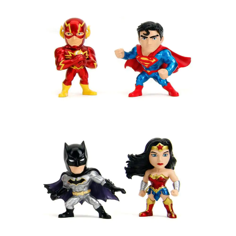 DC Comics Nano Metalfigs Diecast Mini Figure 4-Pack Wave 1 4 cmDC Comics Nano Metalfigs Diecast Mini Figurice 4-Pack Val 1 4 cm fotografija proizvoda