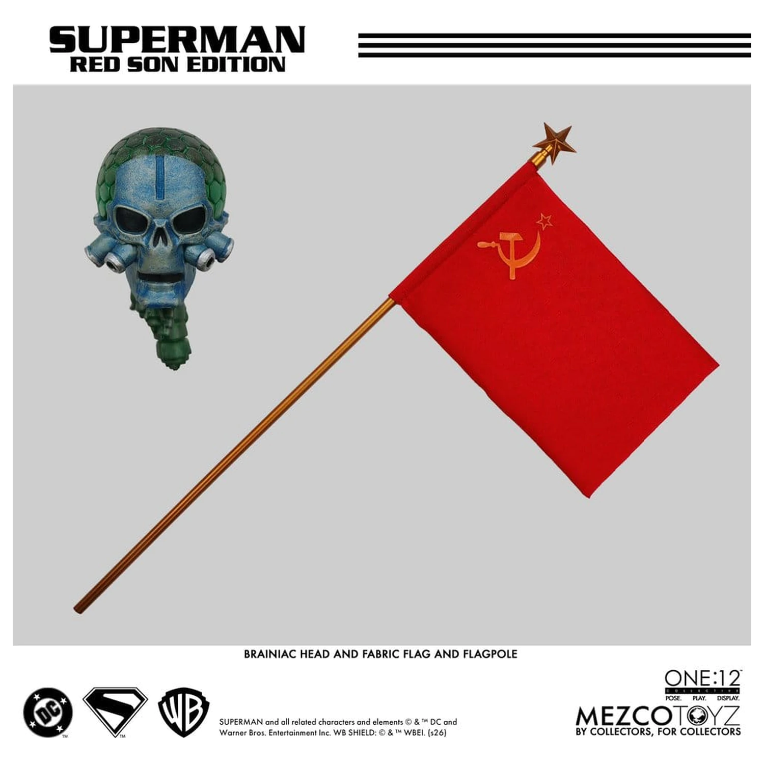 DC Comics One:12 Collective Akcijska figura 1/12 Superman: Red Son 17 cm fotografija proizvoda