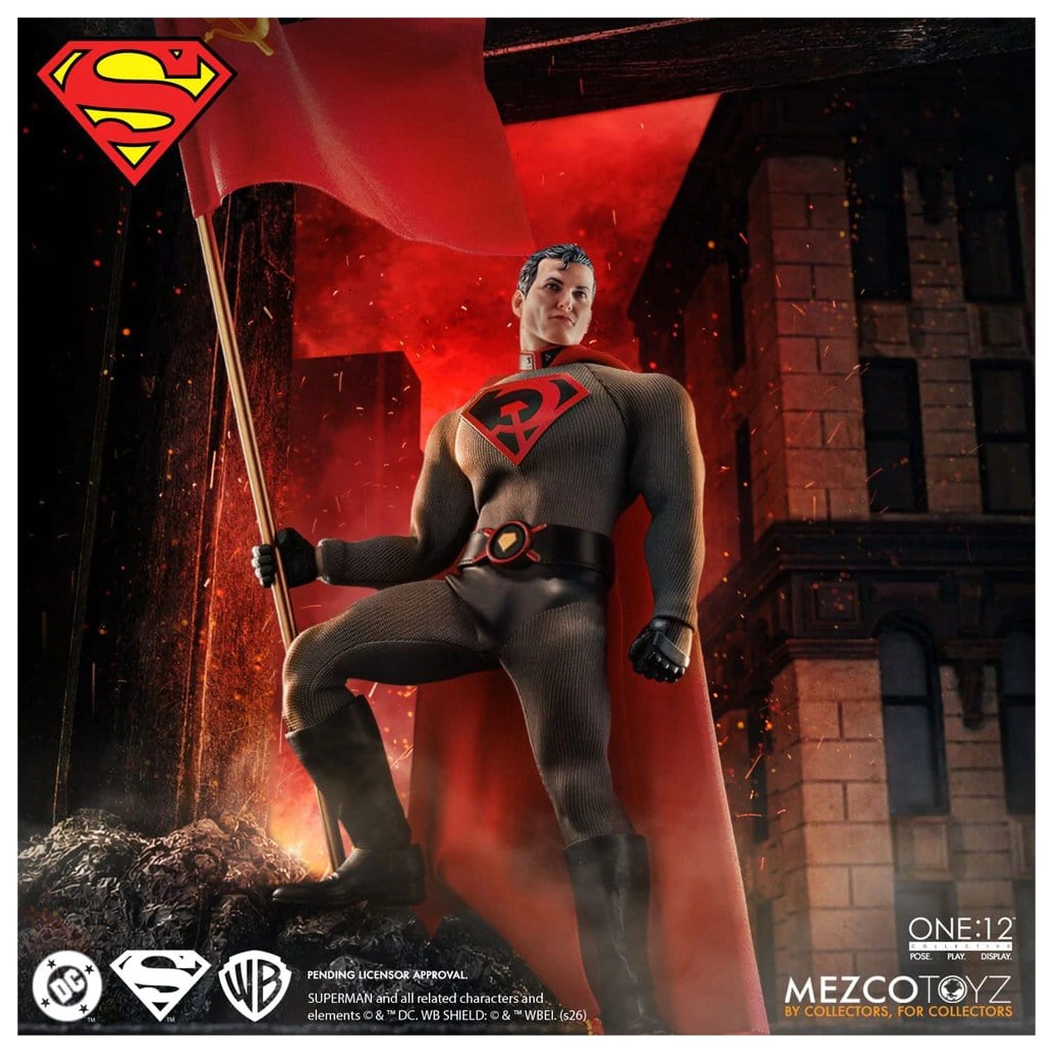 DC Comics One:12 Collective Akcijska figura 1/12 Superman: Red Son 17 cm fotografija proizvoda