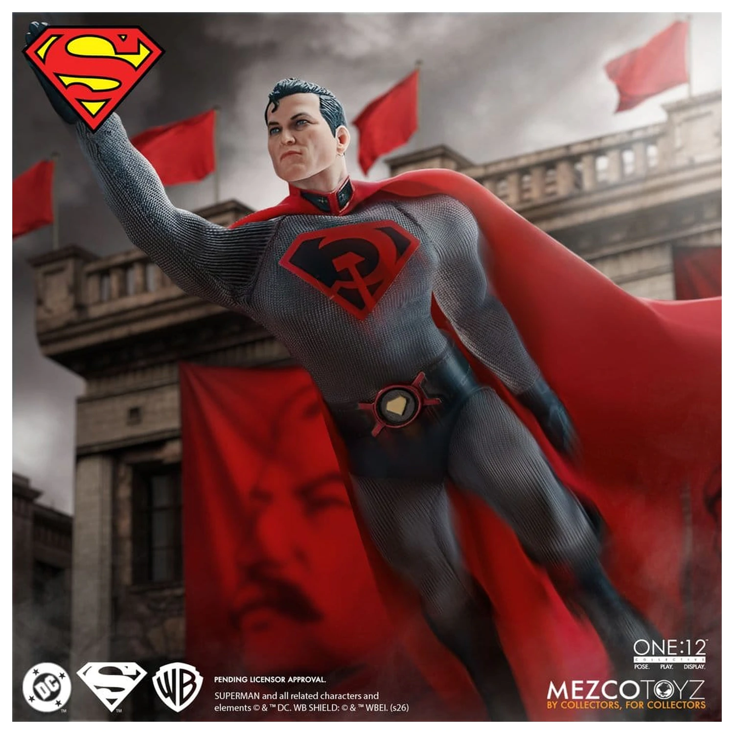 DC Comics One:12 Collective Akcijska figura 1/12 Superman: Red Son 17 cm fotografija proizvoda