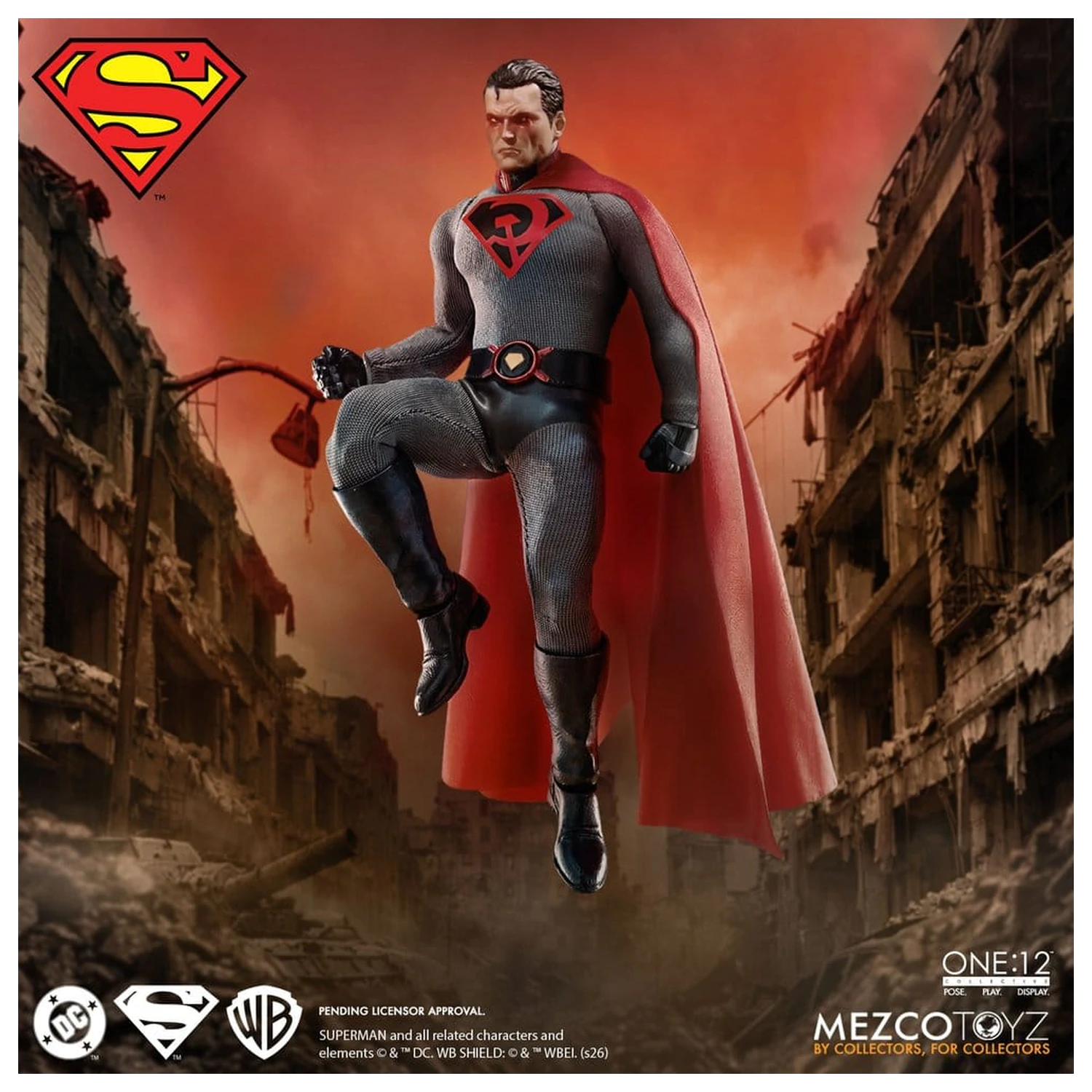 DC Comics One:12 Collective Akcijska figura 1/12 Superman: Red Son 17 cm fotografija proizvoda