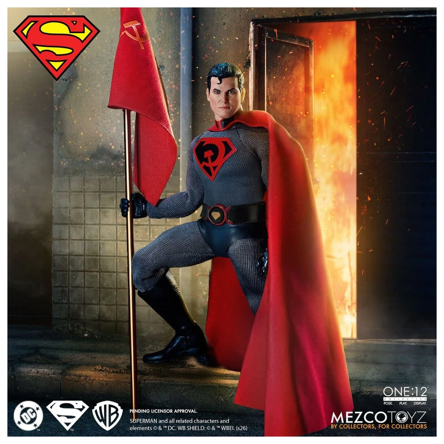 DC Comics One:12 Collective Akcijska figura 1/12 Superman: Red Son 17 cm fotografija proizvoda