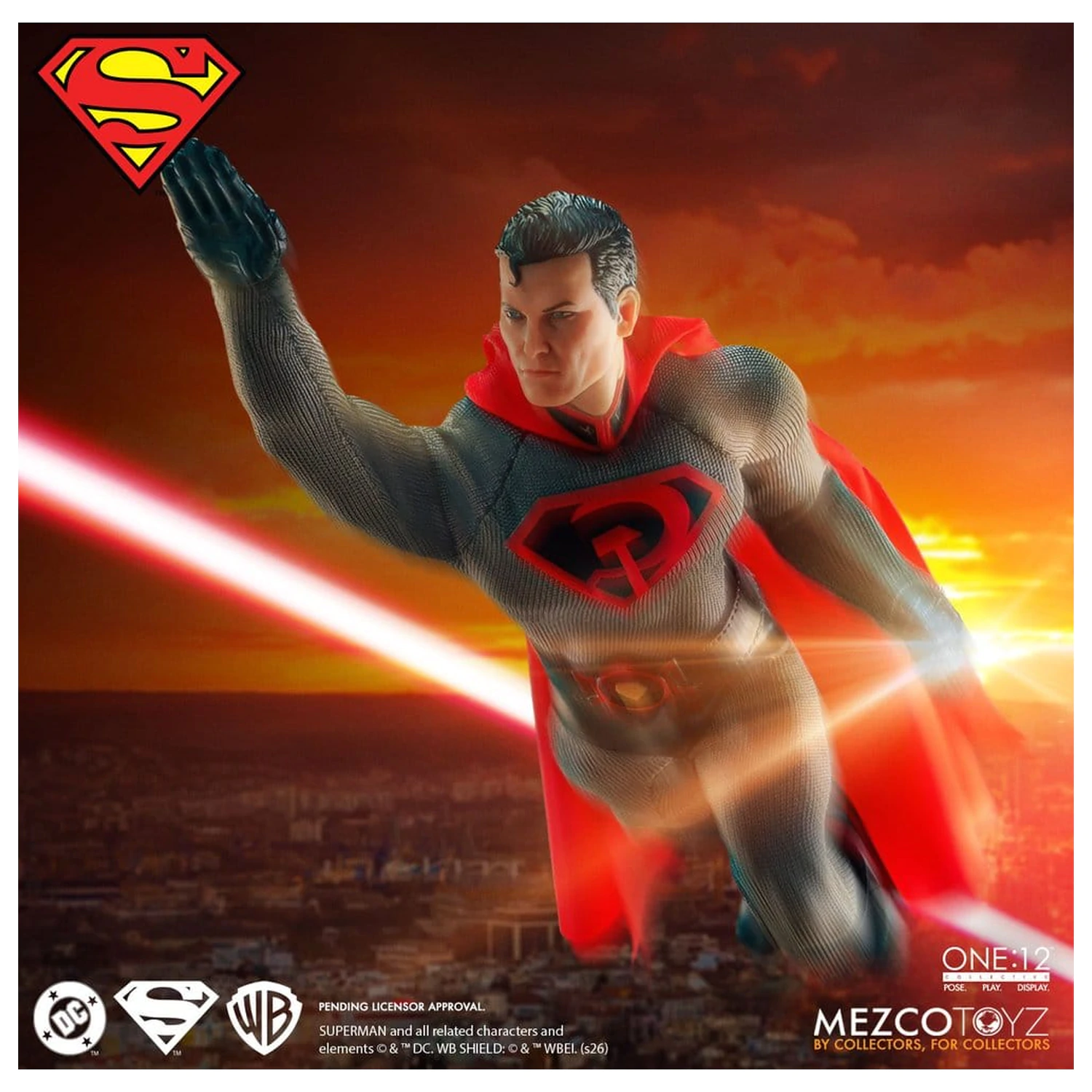DC Comics One:12 Collective Akcijska figura 1/12 Superman: Red Son 17 cm fotografija proizvoda