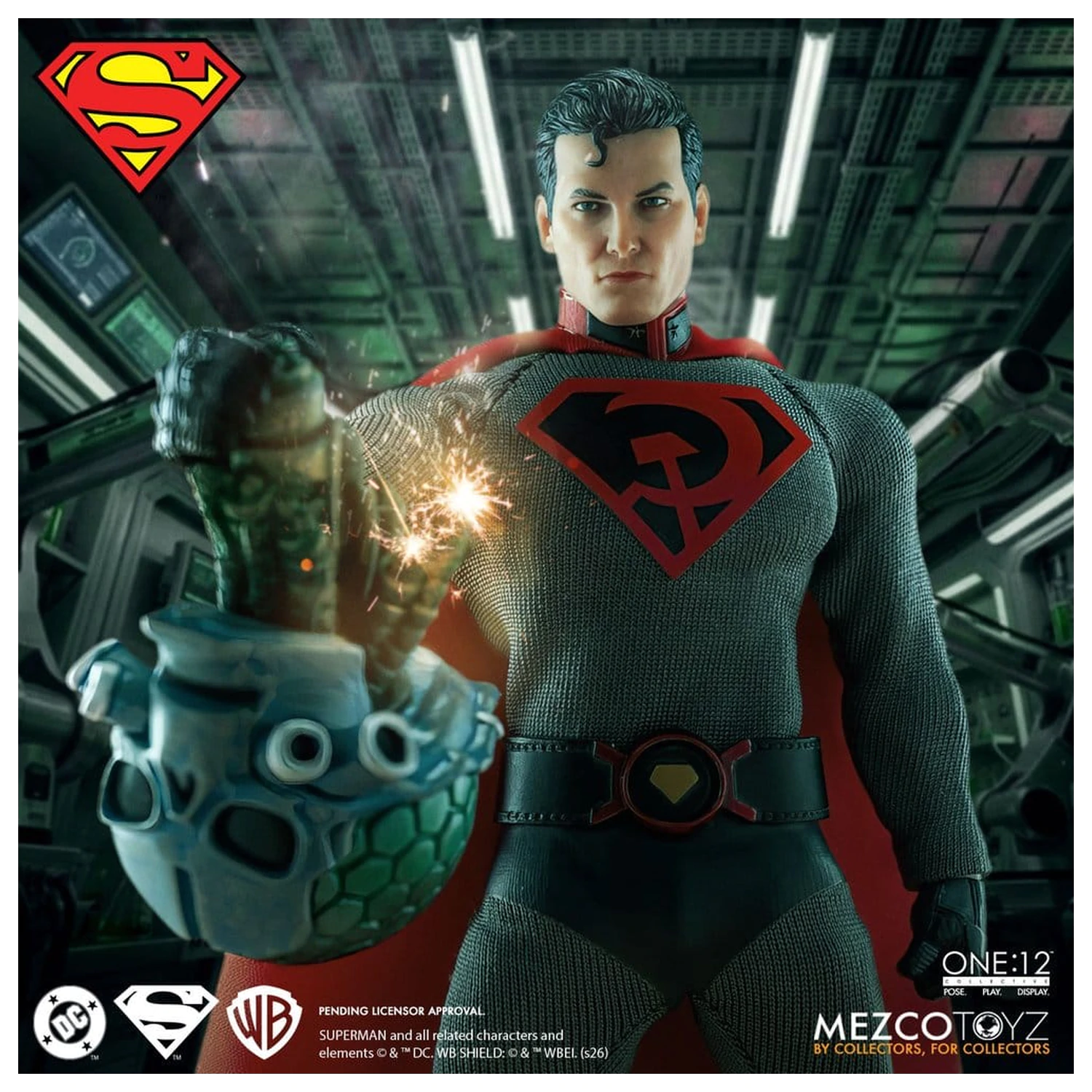 DC Comics One:12 Collective Akcijska figura 1/12 Superman: Red Son 17 cm fotografija proizvoda