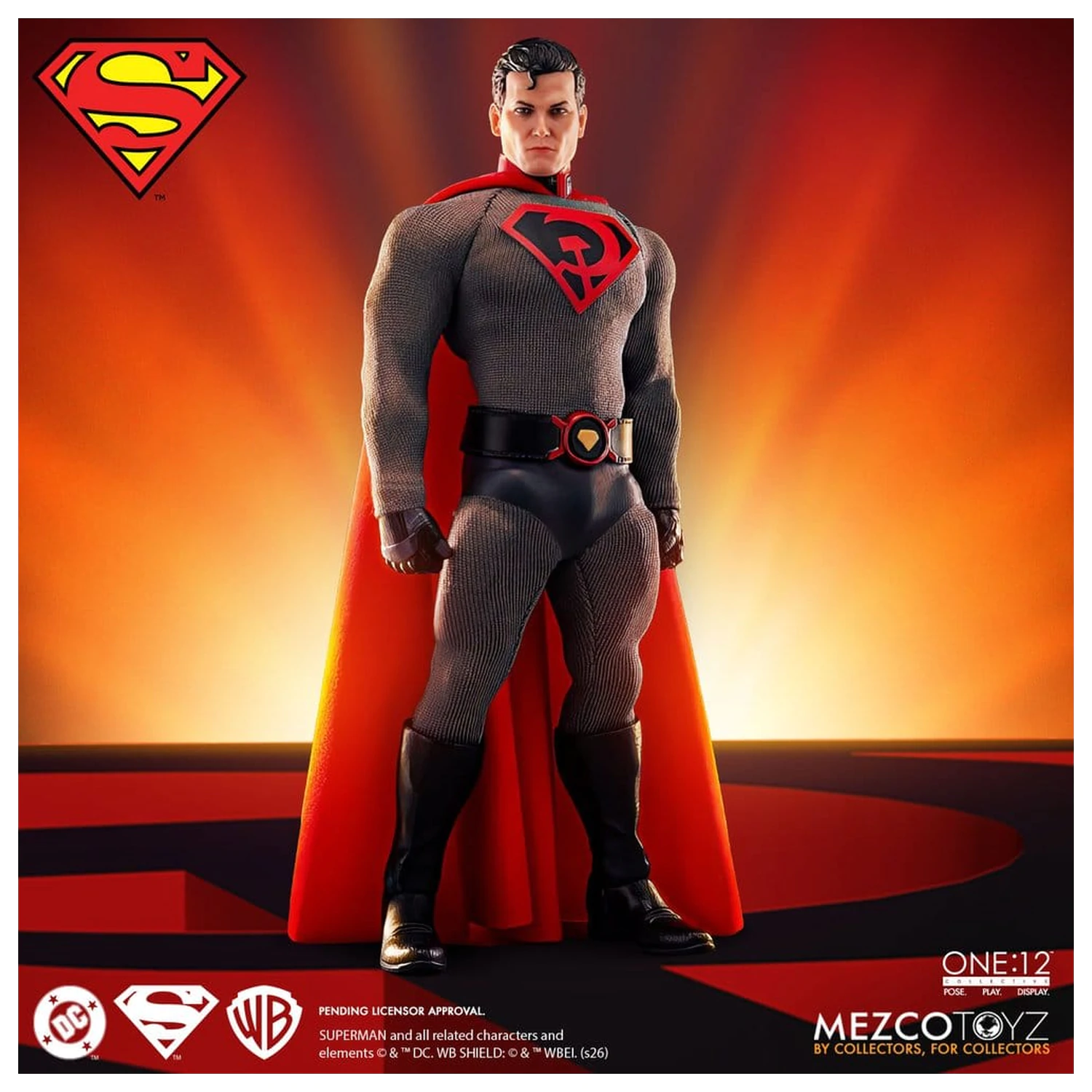 DC Comics One:12 Collective Akcijska figura 1/12 Superman: Red Son 17 cm fotografija proizvoda