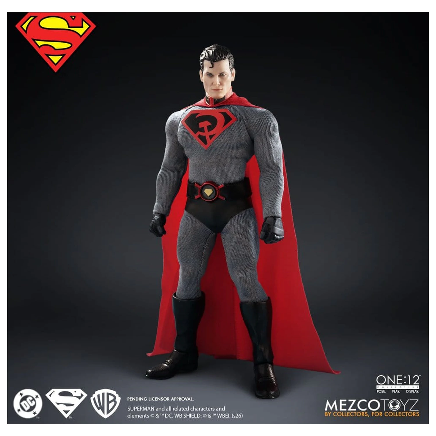 DC Comics One:12 Collective Akcijska figura 1/12 Superman: Red Son 17 cm fotografija proizvoda