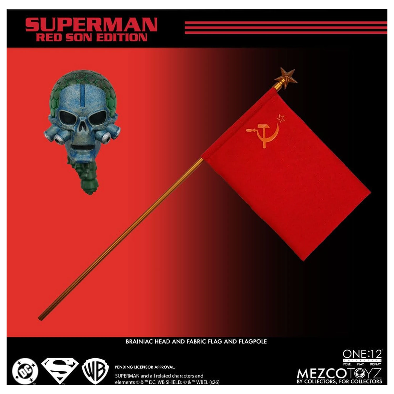DC Comics One:12 Collective Akcijska figura 1/12 Superman: Red Son 17 cm fotografija proizvoda