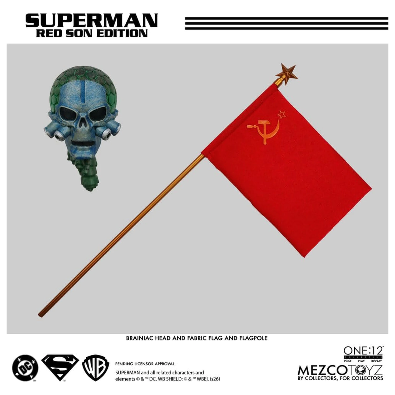 DC Comics One:12 Collective Akcijska figura 1/12 Superman: Red Son 17 cm fotografija proizvoda