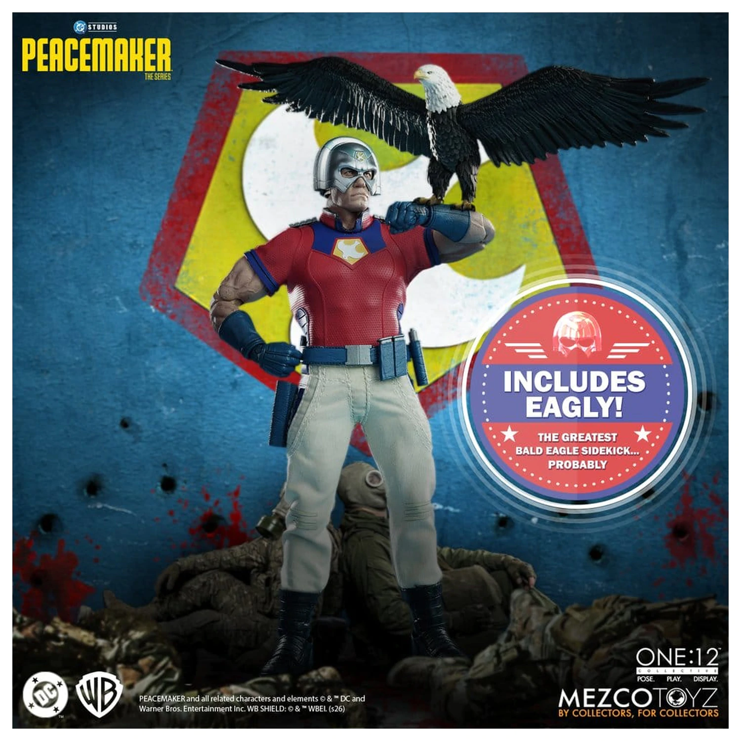 DC Comics One:12 Collective Akcijska figura 1/12 Peacemaker 17 cm fotografija proizvoda