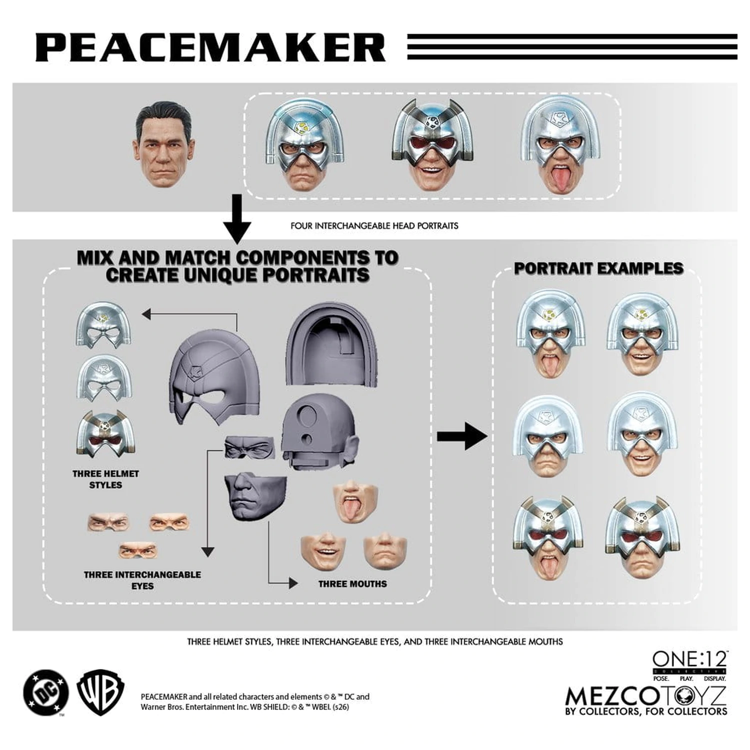 DC Comics One:12 Collective Akcijska figura 1/12 Peacemaker 17 cm fotografija proizvoda
